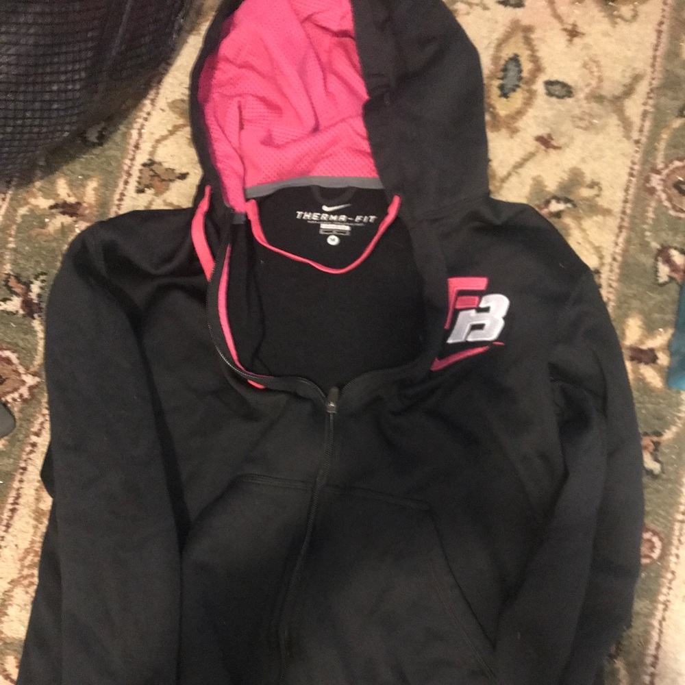 Thermal zipper hoodie Nike jacket 🌺